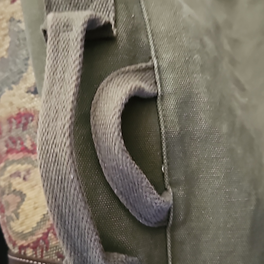 Element Vintage Messenger Bag, olive green, great condition - Picture 7 of 10